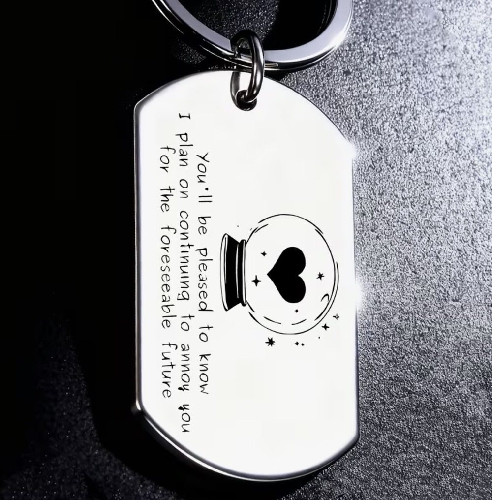 3/$25 You'll Be Pleased To Know I Plan On Continuing To Annoy You Keychain NEW